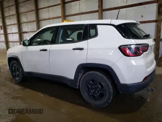 2018 Jeep Compass Sport with VIN 3C4NJCAB8JT489238, listed as a Copart auction lot 54678975 with 42,104 mi miles and Clean Title. Bid and sale history available at carsss.com. Image 2.