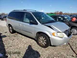2007 Chrysler Town & Country LWB Touring with VIN 2A8GP54L67R189872, listed as a Copart auction lot 80926694 with 238,192 mi miles and Salvage Title. Bid and sale history available at carsss.com. Image 4.