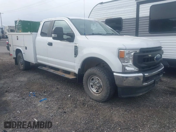 2020 Ford F-350 with VIN 1FT7X3B65LEE21801, listed as a IAAI auction lot 41972447 with Not Provided miles and . Bid and sale history available at DreamBid. Image 1.