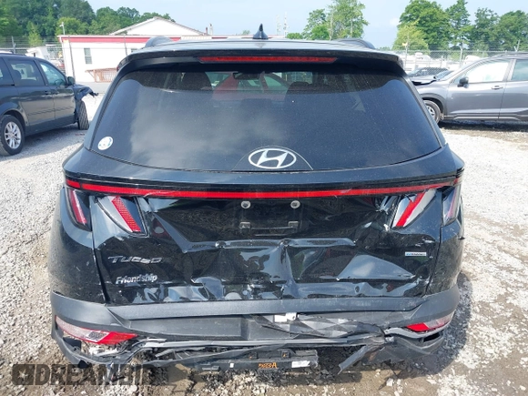 2023 Hyundai Tucson SEL with VIN 5NMJFCAE7PH283232, listed as a IAAI auction lot 39676223 with 7,893 mi miles and . Bid and sale history available at DreamBid. Image 17.