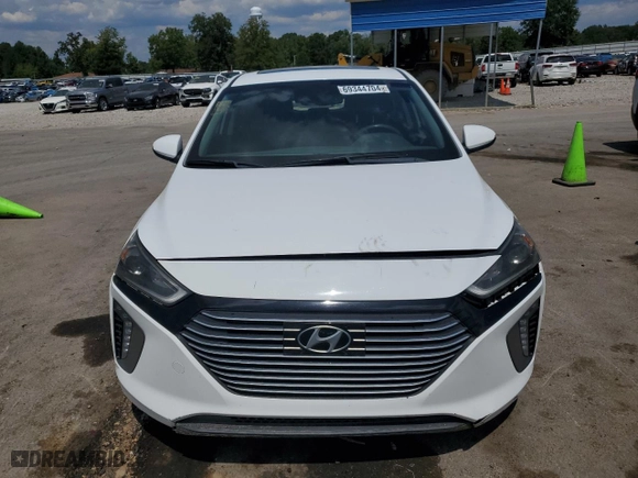 2017 Hyundai Ioniq Hybrid Limited with VIN KMHC05LC3HU026172, listed as a Copart auction lot 69344704 with NaN miles and Clean Title. Bid and sale history available at carsss.com. Image 5.