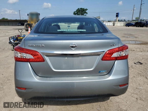 2014 Nissan Sentra SV with VIN 3N1AB7AP0EL636322, listed as a Copart auction lot 56255215 with 137,778 mi miles and Clean Title. Bid and sale history available at DreamBid. Image 6.