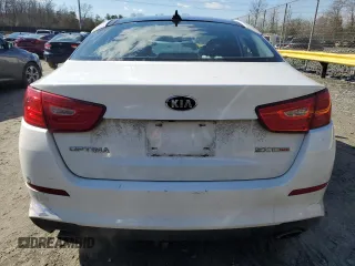 2015 Kia Optima SX Turbo with VIN 5XXGR4A69FG375214, listed as a Copart auction lot 44355735 with 95,386 mi miles and Salvage Title. Bid and sale history available at carsss.com. Image 6.