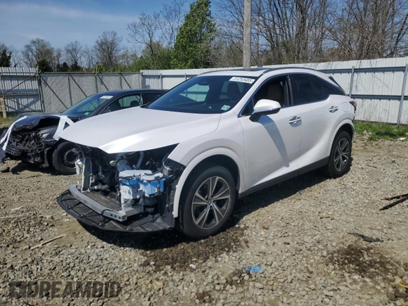 2023 Lexus RX 350 with VIN 2T2BAMCA1PC033568, listed as a Copart auction lot 51253485 with 27,375 mi miles and Salvage Title. Bid and sale history available at DreamBid. Image 1.