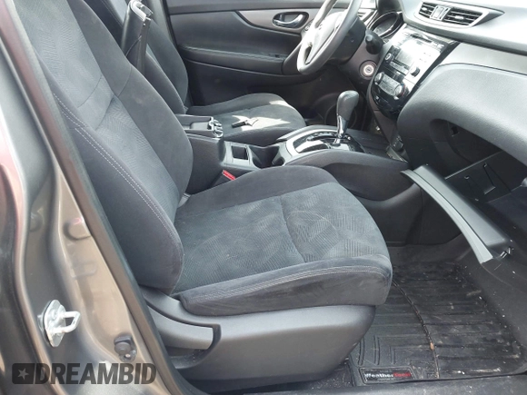 2016 Nissan Rogue S with VIN JN8AT2MV3GW143954, listed as a IAAI auction lot 42052350 with 95,793 mi miles. Bid and sale history available at carsss.com. Image 5.