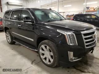 2020 Cadillac Escalade Premium Luxury with VIN 1GYS4CKJ1LR133820, listed as a Copart auction lot 82585614 with 49,787 mi miles and Salvage Title. Bid and sale history available at carsss.com. Image 4.