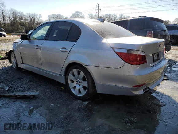 2006 BMW 5 Series 530xi with VIN WBANF73556CU19776, listed as a Copart auction lot 41845545 with Not Provided miles and Salvage Title. Bid and sale history available at DreamBid. Image 2.