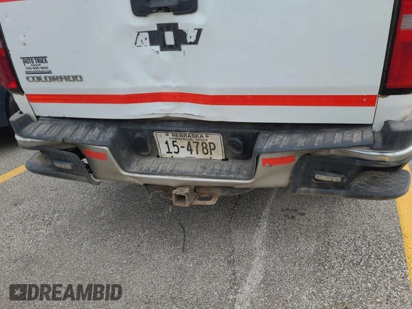 2020 Chevrolet Colorado 4WD Work Truck with VIN 1GCHTBEA1L1100694, listed as a IAAI auction lot 42774208 with 78,727 mi miles and . Bid and sale history available at DreamBid. Image 19.
