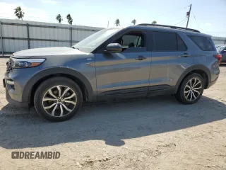 2022 Ford Explorer ST-Line z VIN 1FMSK7KH5NGA28935, wystawiony jako Copart lot #52208595 z przebiegiem 59 924 mil mil oraz Szkoda całkowita • Salvage title. Historia ofert i sprzedaży dostępna na DreamBid. Obrazek 1.