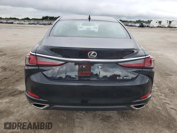 2024 Lexus ES 350 Luxury with VIN 58AEZ1B10RU162681, listed as a Copart auction lot 69149124 with 6,204 mi miles and Salvage title. Bid and sale history available at DreamBid. Image 6.