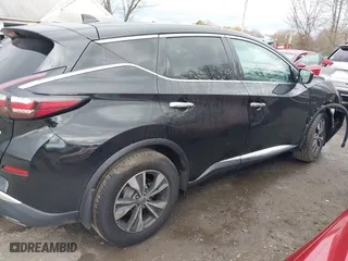 2021 Nissan Murano S with VIN 5N1AZ2AS1MC110318, listed as a IAAI auction lot 40955798 with 82,246 mi miles. Bid and sale history available at carsss.com. Image 4.