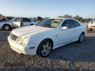 1999 Mercedes-Benz CLK 320/430 with VIN WDBLJ70G0XF054064, listed as a Copart auction lot 78911454 with Not Provided miles and Salvage Title. Bid and sale history available at DreamBid. Image 1.