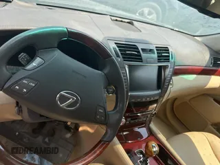 2009 Lexus LS 600h L with VIN JTHDU46F995010372, listed as a Copart auction lot 62783465 with Not provided miles and Salvage title. Bid and sale history available at DreamBid. Image 9.