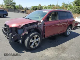 2008 Toyota Highlander Sport with VIN JTEES43A482090440, listed as a Copart auction lot 61562535 with 178,851 mi miles and Salvage title. Bid and sale history available at DreamBid. Image 1.