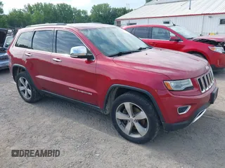 2014 Jeep Grand Cherokee Limited with VIN 1C4RJFBM5EC298946, listed as a IAAI auction lot 42816530 with 176,403 mi miles and . Bid and sale history available at DreamBid. Image 1.