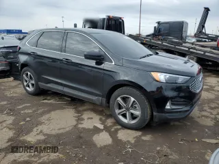 2023 Ford Edge SEL with VIN 2FMPK4J92PBA43966, listed as a Copart auction lot 47220925 with 23,850 mi miles and Salvage Title. Bid and sale history available at carsss.com. Image 4.