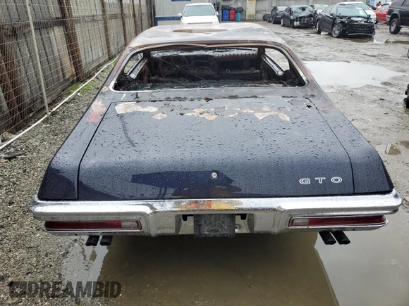 1970 Pontiac GTO z VIN 242370Z111774, wystawiony jako Copart lot #44573755 z przebiegiem Nie podano mil oraz Nie do naprawy • Non repairable. Historia ofert i sprzedaży dostępna na DreamBid. Obrazek 6.