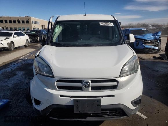 2016 Ram ProMaster City Cargo Tradesman SLT with VIN ZFBERFBT1G6A98944, listed as a Copart auction lot 46685325 with 114,131 mi miles and Salvage Title. Bid and sale history available at DreamBid. Image 5.