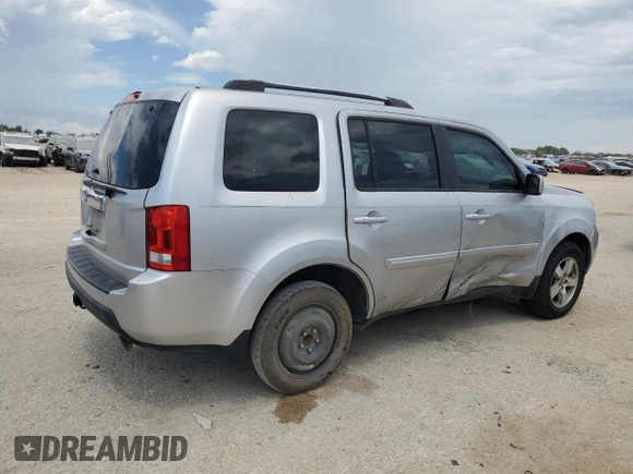 2011 Honda Pilot EX-L with VIN 5FNYF3H64BB057768, listed as a Copart auction lot 69327874 with 247,744 mi miles and Salvage Title. Bid and sale history available at carsss.com. Image 3.
