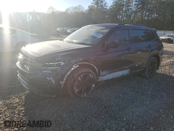 2023 Volkswagen Tiguan SE R-Line Black with VIN 3VV8B7AX5PM127059, listed as a Copart auction lot 49730495 with 33,068 mi miles and Salvage Title. Bid and sale history available at DreamBid. Image 1.