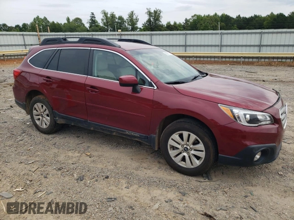 2015 Subaru Outback Premium with VIN 4S4BSBCC7F3334436, listed as a Copart auction lot 60827725 with 157,794 mi miles and Salvage title. Bid and sale history available at DreamBid. Image 4.