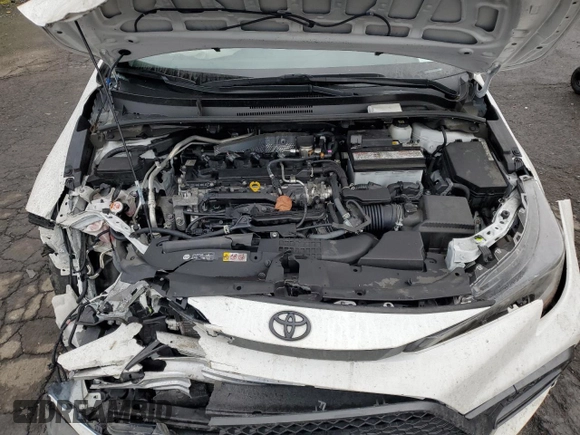2022 Toyota Corolla SE with VIN JTDS4MCE8N3513238, listed as a Copart auction lot 45607025 with 66,017 mi miles and Salvage Title. Bid and sale history available at carsss.com. Image 12.