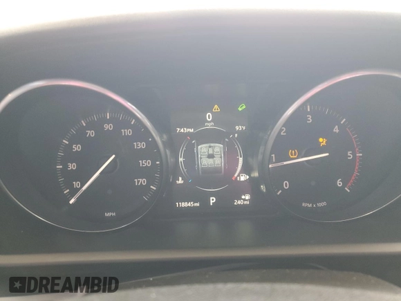 2016 Land Rover Range Rover Sport SE with VIN SALWG2KF2GA582697, listed as a Copart auction lot 64048325 with 118,845 mi miles and Clean title. Bid and sale history available at DreamBid. Image 9.