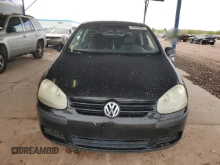 2008 Volkswagen Rabbit S with VIN WVWAA71K98W097752, listed as a Copart auction lot 47844695 with 124,036 mi miles and Salvage Title. Bid and sale history available at carsss.com. Image 5.