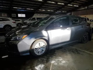 2024 Nissan LEAF S with VIN 1N4AZ1BV9RC555006, listed as a Copart auction lot 46305855 with 16,286 mi miles and Clean Title. Bid and sale history available at DreamBid. Image 1.