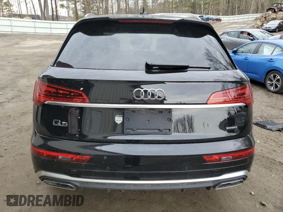 2023 Audi Q5 S line Premium Plus z VIN WA1EAAFY3P2191623, wystawiony jako Copart lot #53108505 z przebiegiem 20 154 mil mil oraz Szkoda całkowita • Salvage title. Historia ofert i sprzedaży dostępna na DreamBid. Obrazek 6.