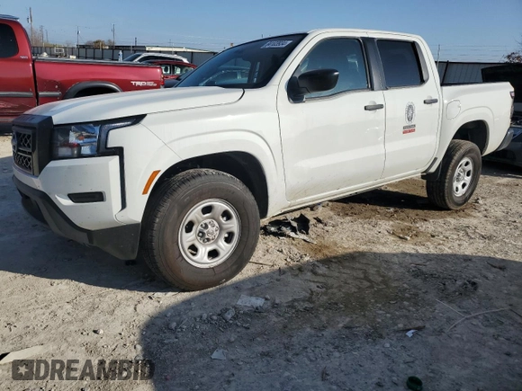 2024 Nissan Frontier SV with VIN 1N6ED1EK1RN671183, listed as a Copart auction lot 84103934 with 5,523 mi miles and Salvage title. Bid and sale history available at DreamBid. Image 1.