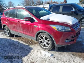 2015 Ford Escape Titanium with VIN 1FMCU9J90FUB01331, listed as a IAAI auction lot 41607593 with 168,829 mi miles and . Bid and sale history available at carsss.com. Image 1.