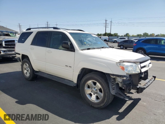 2004 Toyota 4Runner SR5 with VIN JTEBU14R840031753, listed as a Copart auction lot 59217525 with 180,311 mi miles and Salvage title. Bid and sale history available at DreamBid. Image 4.