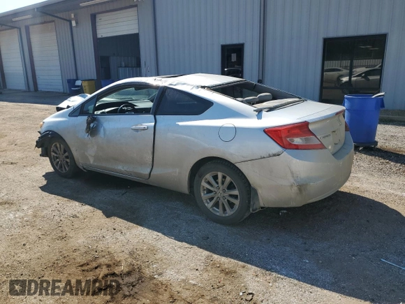2012 Honda Civic Cpe EX-L with VIN 2HGFG3B06CH509158, listed as a Copart auction lot 47239685 with Not Provided miles and Salvage Title. Bid and sale history available at carsss.com. Image 2.