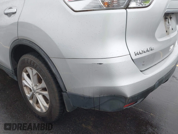 2015 Nissan Rogue SV with VIN KNMAT2MTXFP557333, listed as a IAAI auction lot 41967505 with 238,319 mi miles. Bid and sale history available at carsss.com. Image 14.