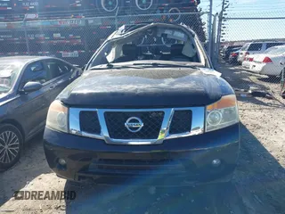 2011 Nissan Armada SV with VIN 5N1BA0ND0BN614873, listed as a IAAI auction lot 41739694 with 141,954 mi miles and . Bid and sale history available at DreamBid. Image 12.