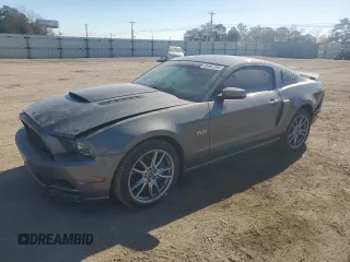 2013 Ford Mustang GT with VIN 1ZVBP8CF6D5230652, listed as a Copart auction lot 85567244 with 126,498 mi miles and Salvage Title. Bid and sale history available at carsss.com. Image 1.