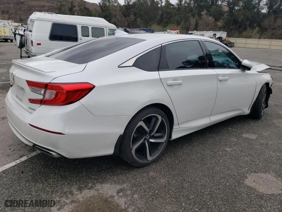2019 Honda Accord Sedan Sport 1.5T with VIN 1HGCV1F38KA139832, listed as a Copart auction lot 44224815 with 64,746 mi miles and Salvage Title. Bid and sale history available at carsss.com. Image 3.