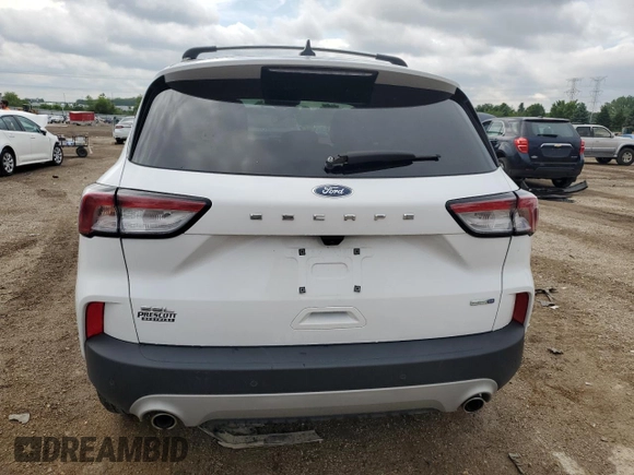 2020 Ford Escape SEL с VIN 1FMCU9H68LUB83218, выставлен на аукционе Copart как лот 59415395 с пробегом 40 712 миль миль и Списание • Salvage title. История ставок и продаж доступна на DreamBid. Изображение 6.