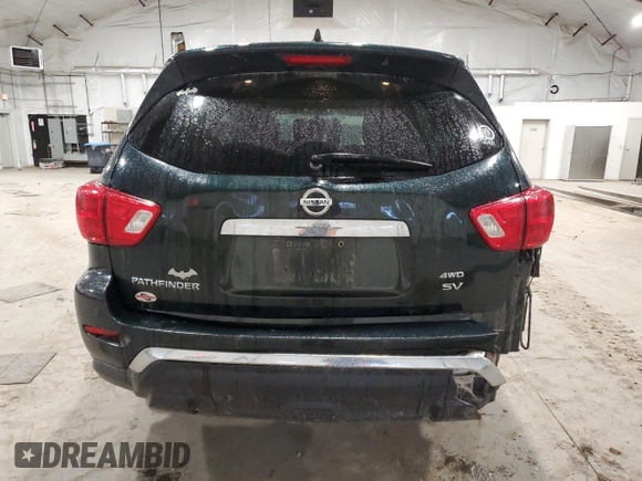 2019 Nissan Pathfinder SV with VIN 5N1DR2MM1KC576502, listed as a Copart auction lot 52304315 with 138,765 mi miles and Non Repairable. Bid and sale history available at carsss.com. Image 6.