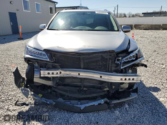 2016 Acura MDX with VIN 5FRYD4H27GB006294, listed as a Copart auction lot 53050055 with 169,558 mi miles and Salvage Title. Bid and sale history available at carsss.com. Image 5.