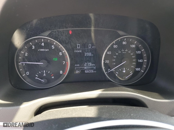 2017 Hyundai Elantra SE with VIN 5NPD74LF2HH184599, listed as a Copart auction lot 50594835 with 166,006 mi miles and Salvage Title. Bid and sale history available at carsss.com. Image 9.