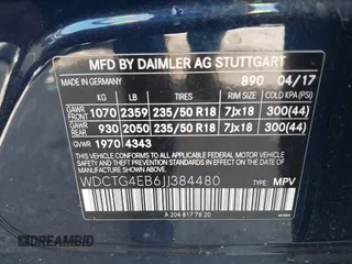 2018 Mercedes-Benz GLA 250 z VIN WDCTG4EB6JJ384480, wystawiony jako IAAI lot #41882547 z przebiegiem 84 388 mil mil oraz . Historia ofert i sprzedaży dostępna na DreamBid. Obrazek 9.
