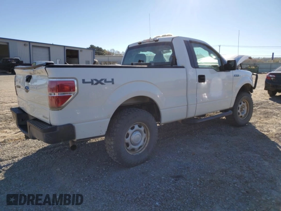 2012 Ford F-150 XL with VIN 1FTMF1EF5CFC81250, listed as a Copart auction lot 80363234 with 290,048 mi miles and Salvage title. Bid and sale history available at DreamBid. Image 3.