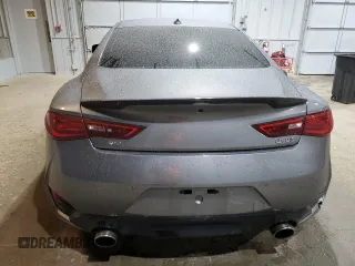 2017 Infiniti Q60 Red Sport 400 with VIN JN1FV7EL0HM701619, listed as a Copart auction lot 82981704 with 58,798 mi miles and Salvage title. Bid and sale history available at DreamBid. Image 6.