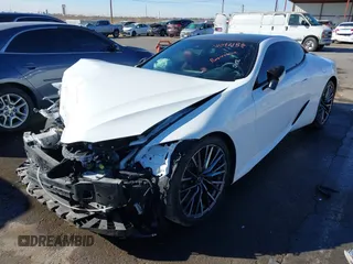 2024 Lexus LC with VIN JTHBP5AY8RA110323, listed as a IAAI auction lot 41097183 with 8,319 mi miles. Bid and sale history available at carsss.com. Image 19.