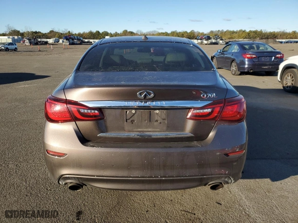 2015 Infiniti Q70L with VIN JN1BY1PP5FM601208, listed as a Copart auction lot 87696735 with 93,780 mi miles and Clean Title. Bid and sale history available at carsss.com. Image 6.