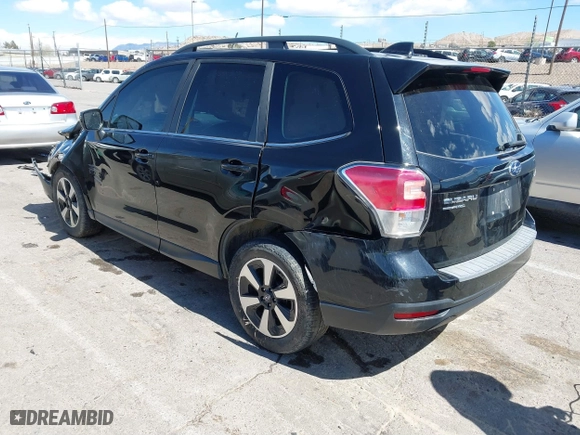2018 Subaru Forester Limited with VIN JF2SJALC4JH473678, listed as a IAAI auction lot 41827125 with 118,365 mi miles. Bid and sale history available at carsss.com. Image 3.