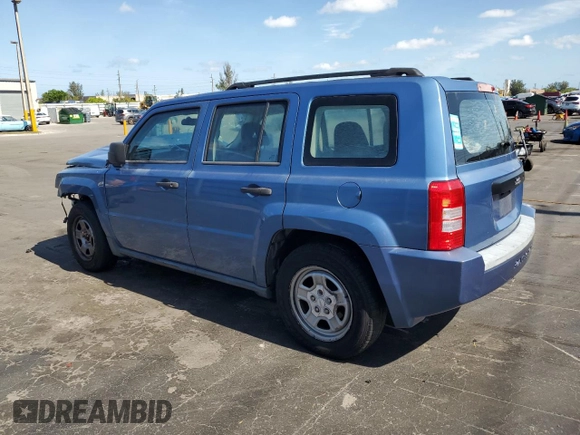 2007 Jeep Patriot Sport z VIN 1J8FT28W87D358027, wystawiony jako Copart lot #55923095 z przebiegiem 174 274 mil mil oraz Szkoda całkowita • Salvage title. Historia ofert i sprzedaży dostępna na DreamBid. Obrazek 2.