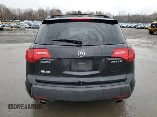 2007 Acura MDX Technology with VIN 2HNYD28497H536410, listed as a Copart auction lot 52155855 with 176,016 mi miles and Salvage Title. Bid and sale history available at DreamBid. Image 6.